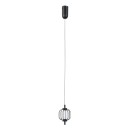 Italux PND-34405-1-BK LED závesné stropné svietidlo Pedro | 4W LED | 267lm | 3000K