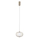 Italux PND-344221-1-HBR LED závesné stropné svietidlo Rabel | 5W LED | 432lm | 3000K