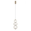 Italux PND-344221-3V-HBR LED závesné stropné svietidlo Rabel | 10W LED | 713lm | 3000K
