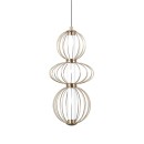 Italux PND-344221-3V-HBR LED závesné stropné svietidlo Rabel | 10W LED | 713lm | 3000K