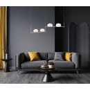Italux PND-357784-BRO+W závesné stropné svietidlo Kernio | 4x25W G9