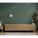 Italux PND-3965-1-BRO závesné stropné svietidlo Lupus G9
