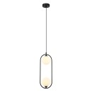 Italux PND-3965-2-BK závesné stropné svietidlo Lupus G9