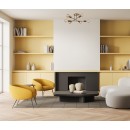 Italux PND-4052-6-HBR prisadené stropné svietidlo Formio | 6x40W E27