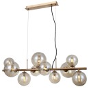 Italux PND-406007-10-HBR závesné stropné svietidlo Canello G9