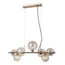 Italux PND-406007-7-HBR závesné stropné svietidlo Canello G9