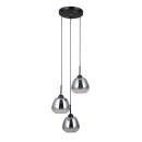 Italux PND-40824-3-BK závesné stropné svietidlo Felis E27