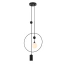 Italux PND-428892-BK závesné stropné svietidlo Trosti | 1x35W GU10