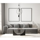Italux PND-428892-BK závesné stropné svietidlo Trosti | 1x35W GU10
