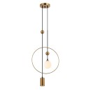 Italux PND-428892-BRO závesné stropné svietidlo Trosti | 1x35W GU10