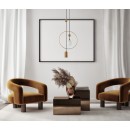 Italux PND-428892-BRO závesné stropné svietidlo Trosti | 1x35W GU10