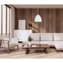 Italux PND-43445-1L-WH závesné stropné svietidlo Leilani E27