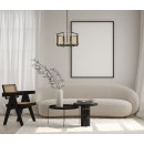 Italux PND-44003-4-BK-GD závesné stropné svietidlo Primero E27
