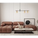 Italux PND-5225-3-BK-AMB závesné stropné svietidlo Bletter G9