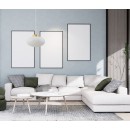 Italux PND-52376-1-GD závesné stropné svietidlo Groste | 1x40W E27