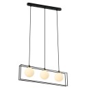 Italux PND-53423-3-BK závesné stropné svietidlo Grosetta G9