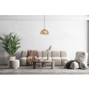 Italux 5906630853335 závesné stropné svietidlo Ainale | 7W G9 | čierna | žltá