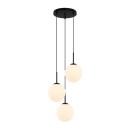 Italux PND-5578-3S-BK závesné stropné svietidlo Deore | 3x40W E27
