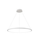 Italux PND-56135B-080RPC-WH LED závesné stropné svietidlo Vinola | 48W integrovaný LED zdroj | 1700lm | 3000+4000K