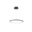 Italux PND-56135B-100RPC-BK LED závesné stropné svietidlo Vinola | 58W integrovaný LED zdroj | 2300lm | 3000+4000K