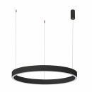 Italux PND-56215D-100RPP-BK LED závesné stropné svietidlo Brasco Up Down | 100W integrovaný LED zdroj | 4700lm | 3000+4000K