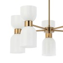Italux PND-57602-5-BRO závesné stropné svietidlo Monza | 10x40W E27