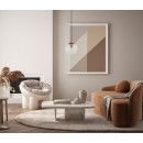 Italux PND-58867-1S-BK-BRO závesné stropné svietidlo Sarpo E27