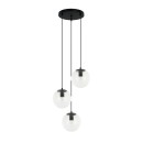 Italux PND-58867-3S-BK závesné stropné svietidlo Sarpo E27