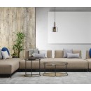 Italux PND-65342-1-SC+SG závesné stropné svietidlo Santia E27