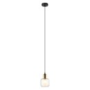 Italux PND-67594-1-BRO+CL závesné stropné svietidlo Lamezia E27