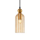 Italux PND-74839-1-GD-AMB závesné stropné svietidlo Narisa E27