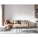 Italux PND-74937-2-BK LED závesné stropné svietidlo Gastel | 8W LED | 490lm | 3000K