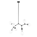 Italux PND-75075-8-BK-WG závesné stropné svietidlo Ferral E27
