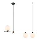 Italux PND-76540-3-BK závesné stropné svietidlo Barletta E27