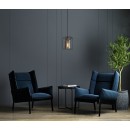 Italux PND-78901-1-BK+SG závesné stropné svietidlo Kalula E27