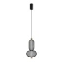 Italux PND-84283-2-BK LED závesné stropné svietidlo Marco | 10W LED | 590lm | 3000K