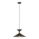 Italux PND-84432-1-GR závesné stropné svietidlo Quelto E27