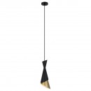 Italux PND-85949-1 BK+GD Malia E27