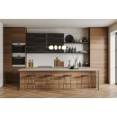 Italux PND-94981-4C-GD LED závesné stropné svietidlo Evans | 22W integrovaný LED zdroj | 3000K | zlatá | opálová