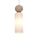 Italux PND-95331-1-BRSS závesné stropné svietidlo Santos G9