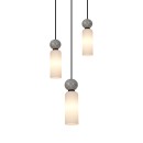 Italux PND-95331-3-BK závesné stropné svietidlo Santos G9