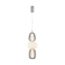 Italux PND-98374-28W-CH LED závesné stropné svietidlo Eris | 28W LED | 3748lm | 3000K