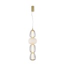 Italux PND-98374-32W-GD LED závesné stropné svietidlo Eris | 32W LED | 4448lm | 3000K