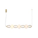 Italux PND-98374-42W-GD LED závesné stropné svietidlo Eris | 42W LED | 7029lm | 3000K