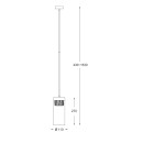 Zuma Line 003064-009268 závesné stropné svietidlo GEM G9