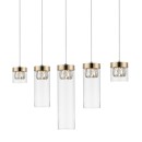 Zuma Line P0389-05E-F7AC závesné stropné svietidlo GEM | 28W G9