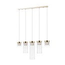 Zuma Line P0389-05E-F7AC závesné stropné svietidlo GEM | 28W G9