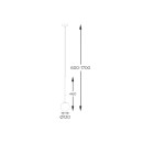 Zuma Line 003064-028108 závesné stropné svietidlo ARCTURUS G9
