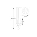 Zuma Line 003064-028113 závesné stropné svietidlo ARCTURUS G9