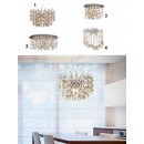 Ideal Lux 017013 prisadené stropné svietidlo Pavone 5x40W | E14